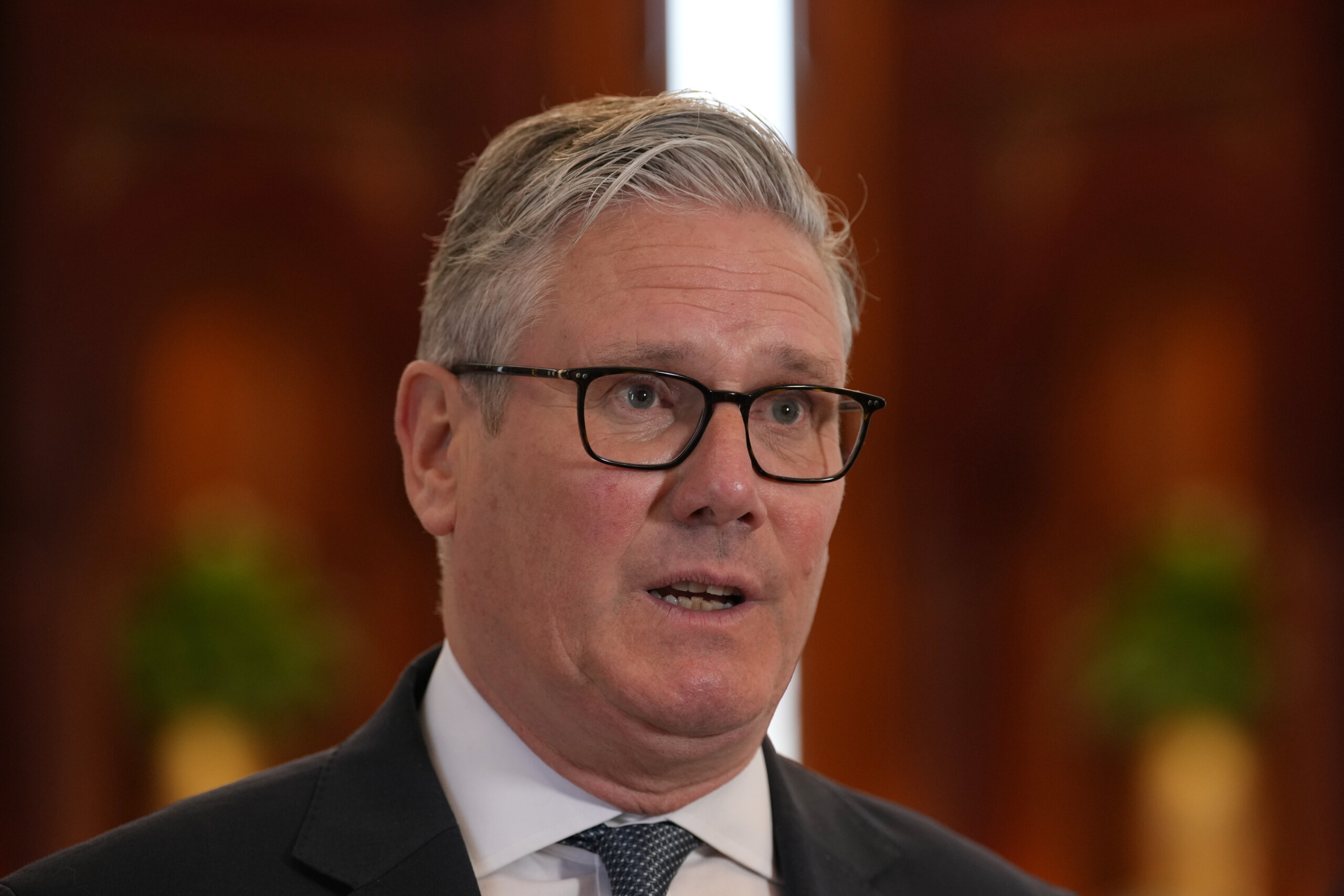 iran starmer the uk does not support a us naval blockade in the strait of hormuz scaled