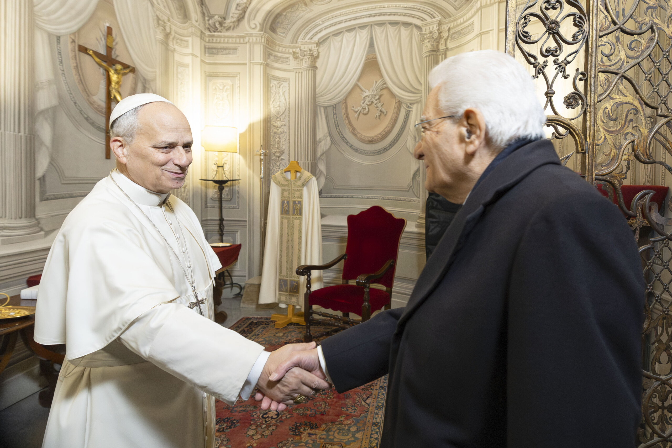 pope leo xiv mattarella he warns against the danger of self aggrandisement and the duty of gratitude scaled