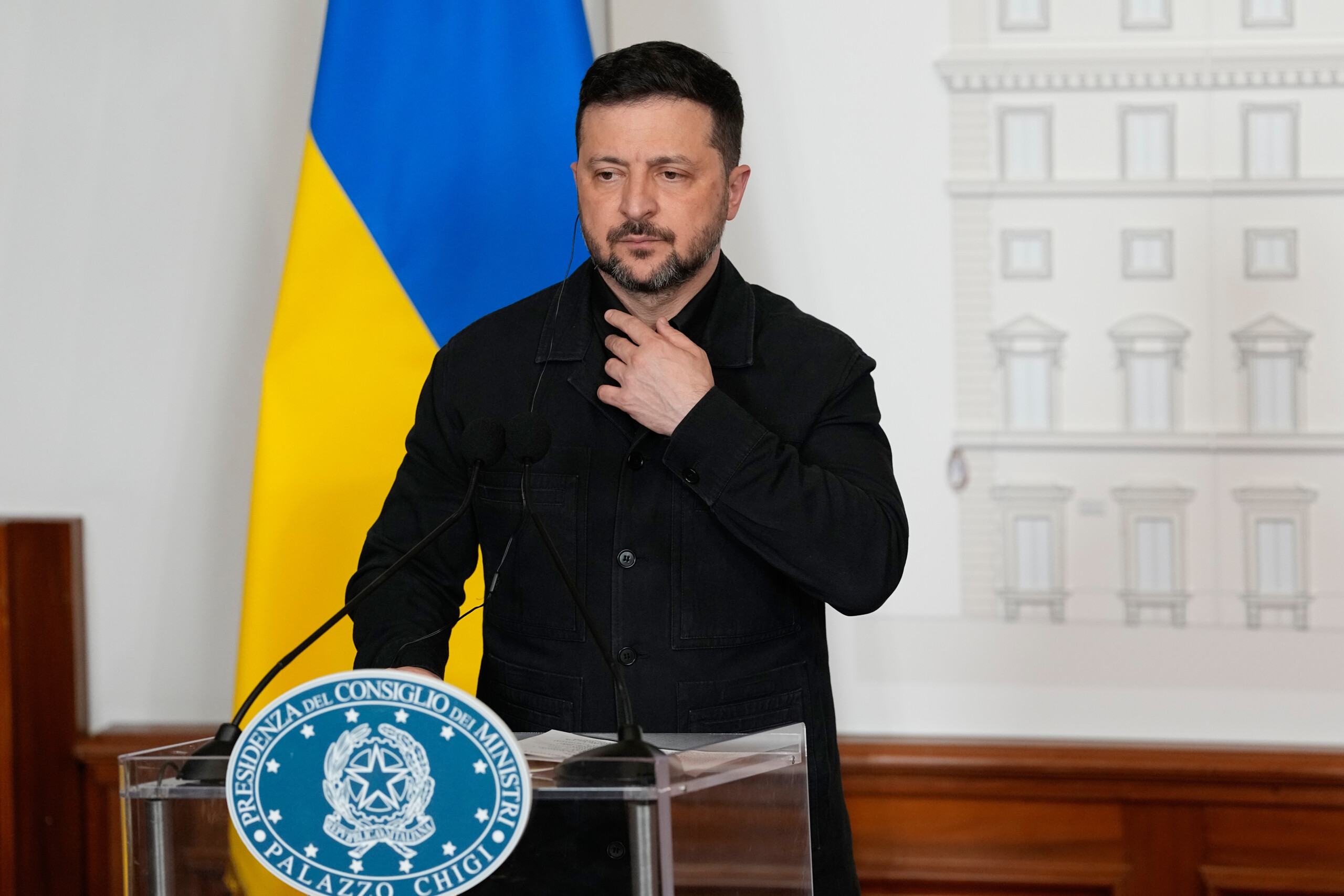 ukraine zelensky we can work with italy on air defence systems scaled