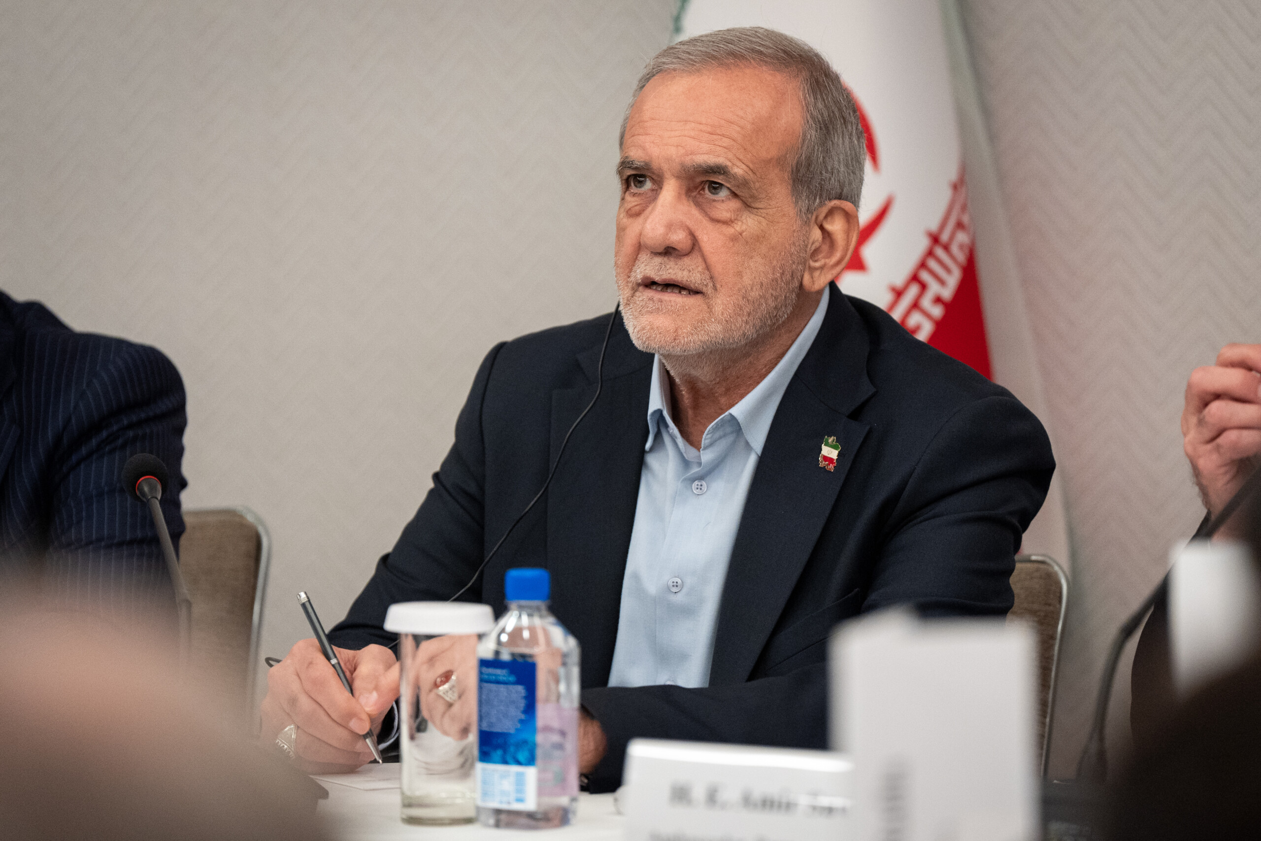 iran pezeshkian we exercise self defense trump cannot deny the rights of a people scaled