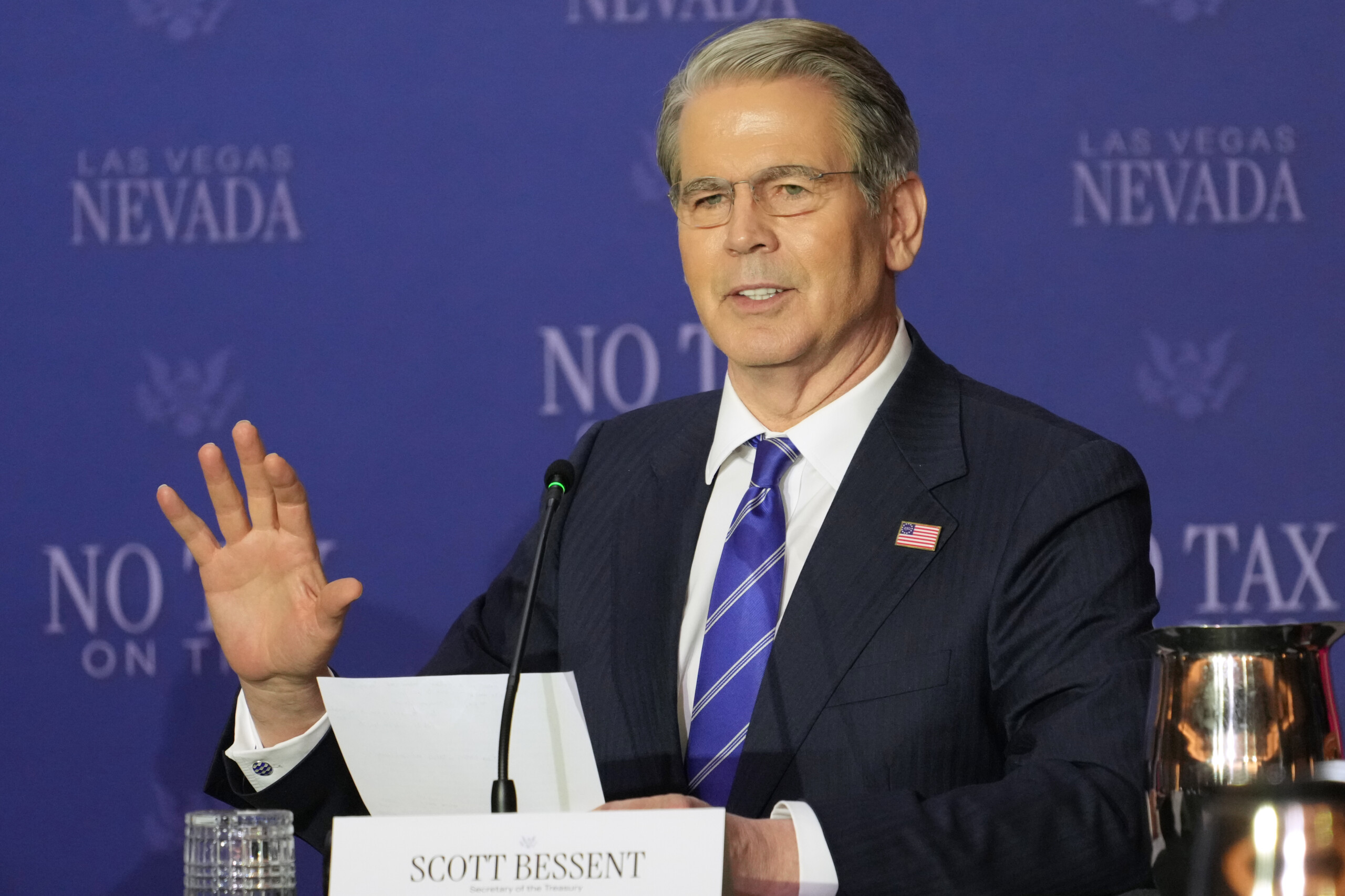 iran bessent us naval blockade continues kharg island storage facilities soon to be full scaled