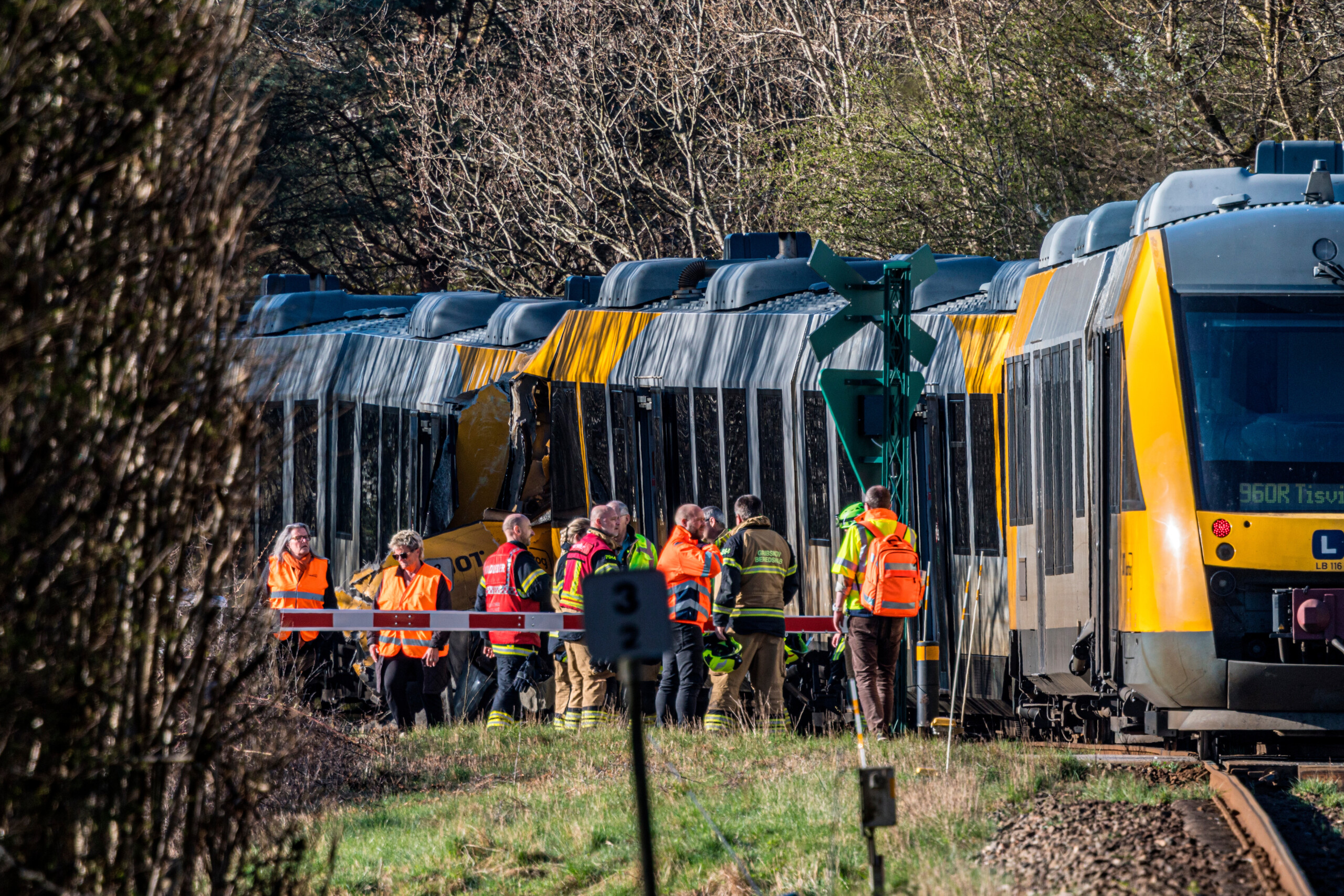 denmark collision between local trains injuries scaled