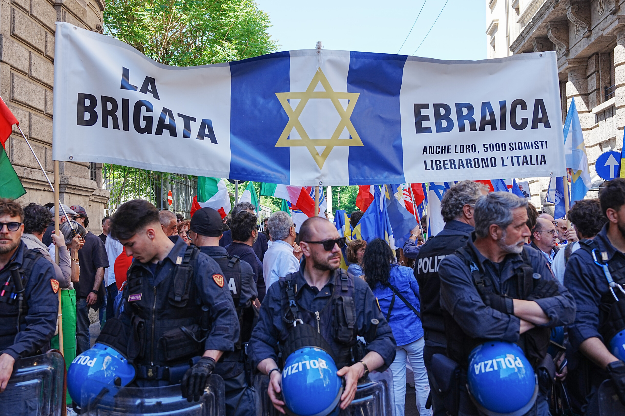 25 april jewish brigade the 21 year old arrested for firing shots in rome is not a member of our organisation scaled