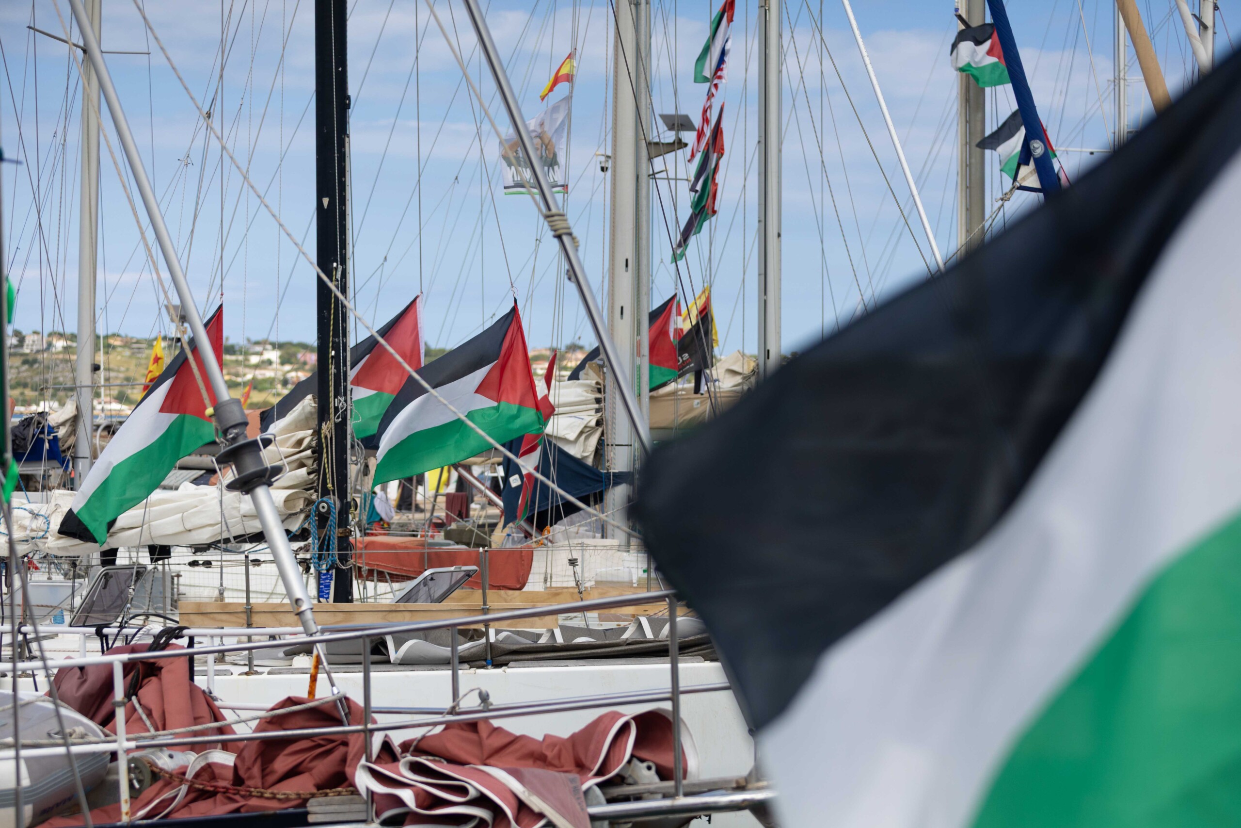 gaza flotilla 22 boats intercepted by israel this is piracy scaled
