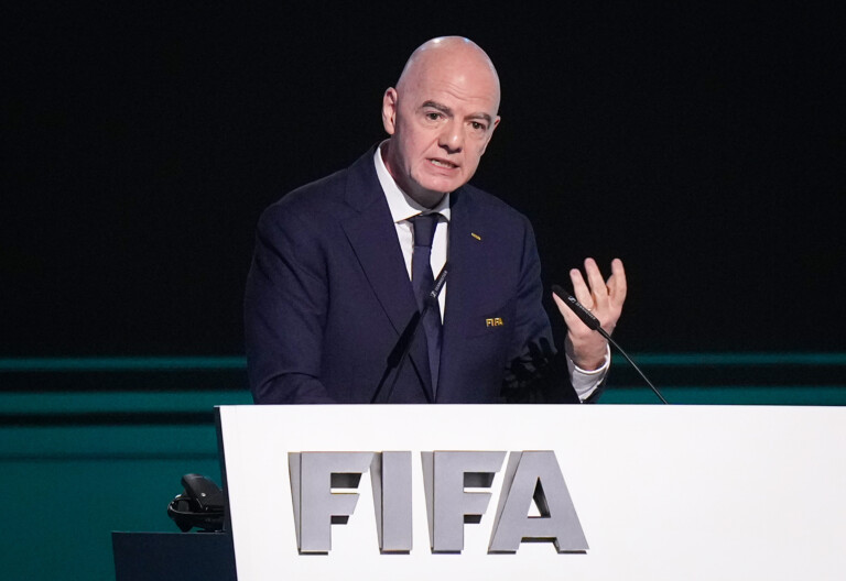 inter infantino also celebrates the scudetto love it