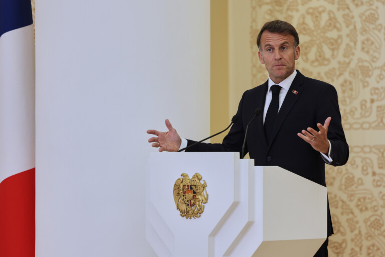 iran macron on the ship attacked in the strait of hormuz it is not france that is being targeted