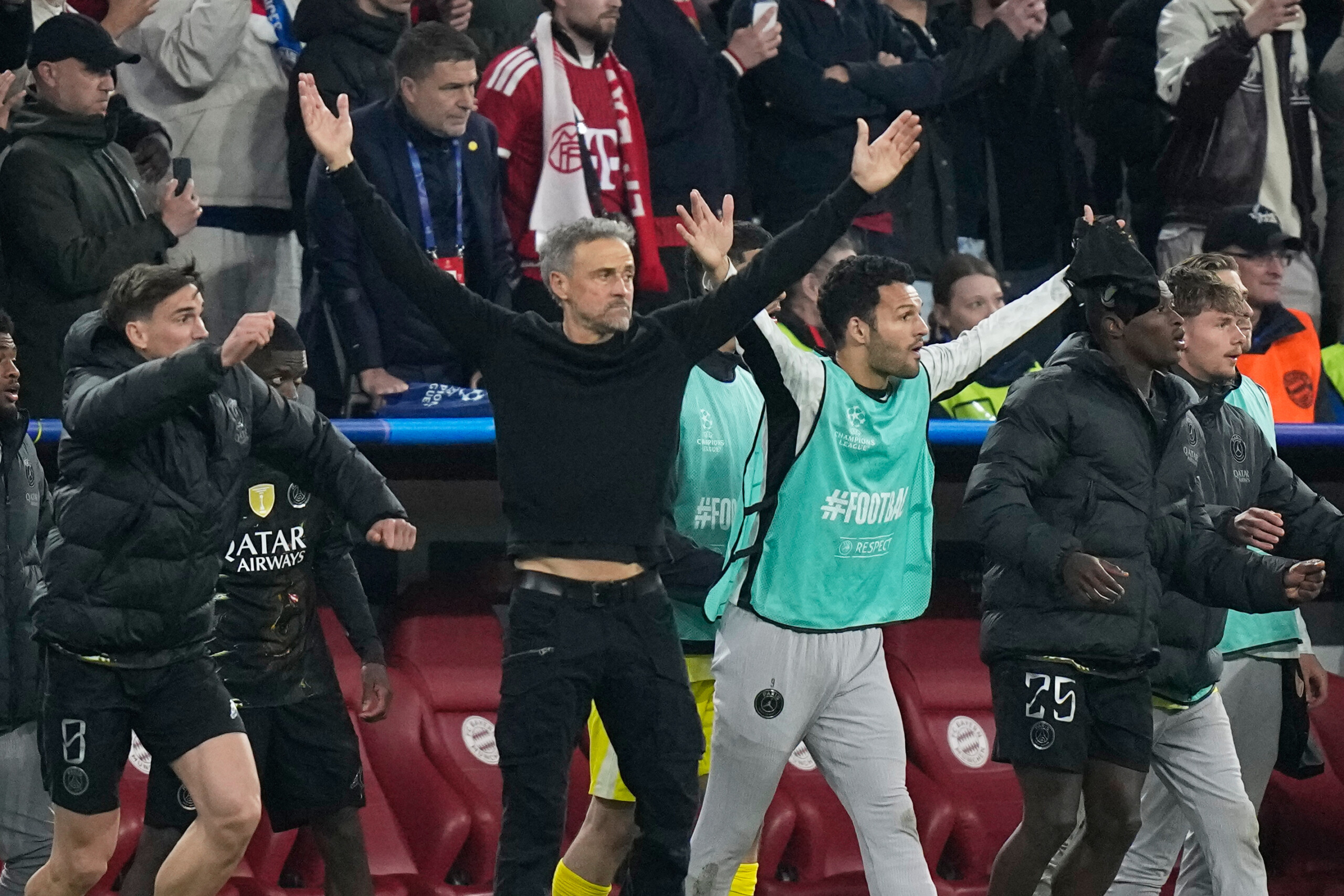 champions league psg through to the final against arsenal after 1 1 draw with bayern munich scaled
