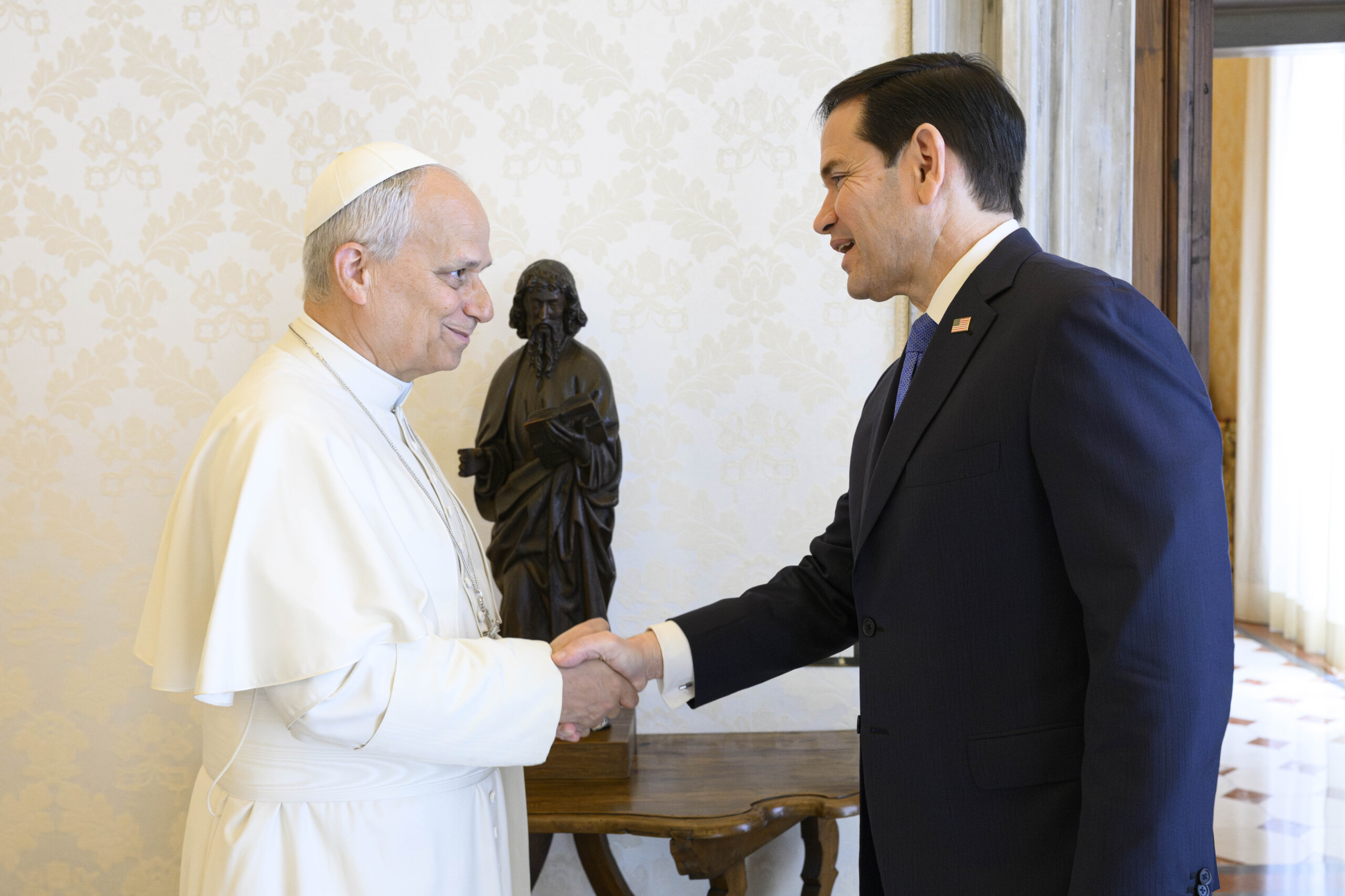 vatican rubio meeting with the pope to reaffirm our shared commitment to peace scaled