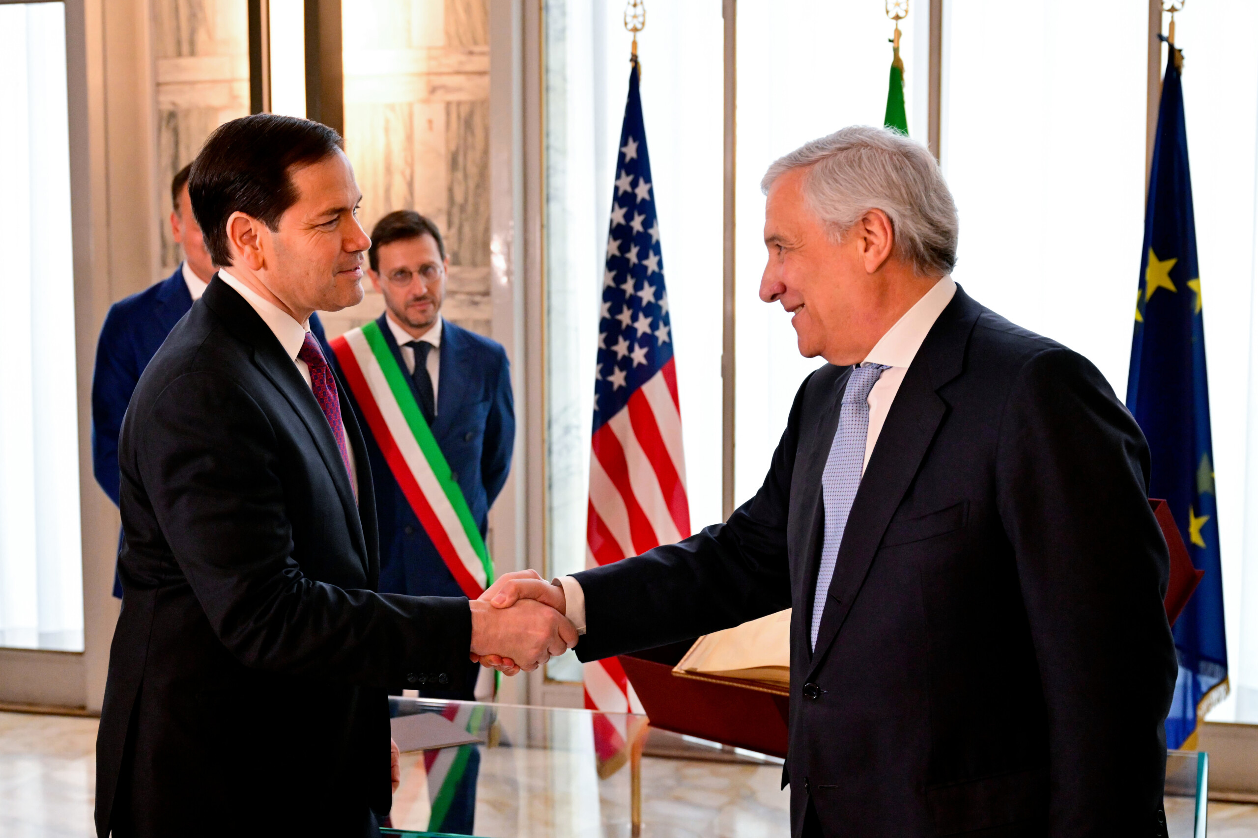italy us rubio i discussed freedom of navigation and an end to the war in ukraine with tajani scaled
