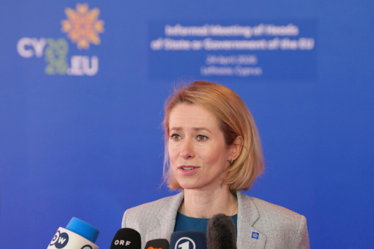 ukraine kallas peace negotiations with moscow are going nowhere