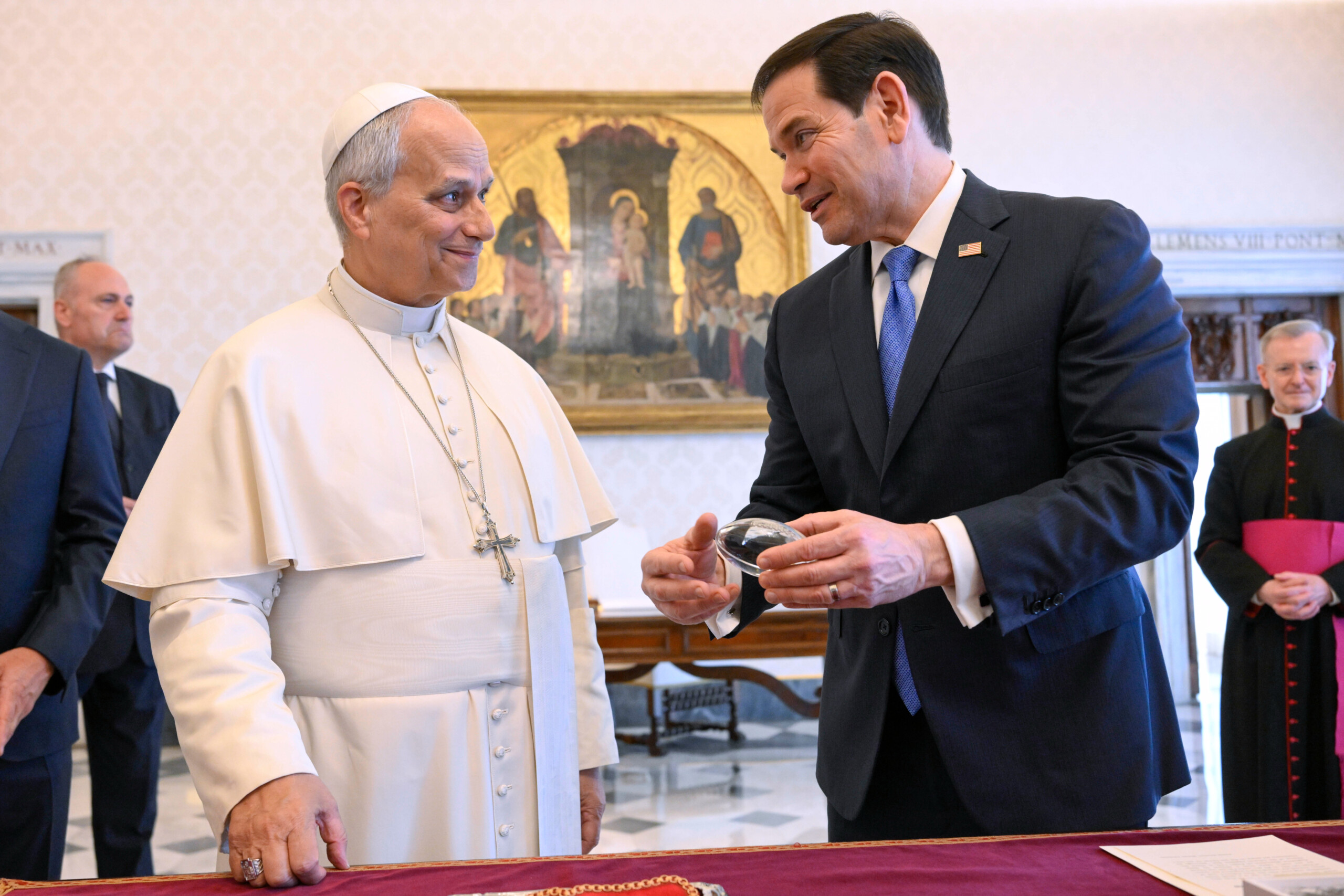 us vatican trump i told rubio to tell the pope that iran cannot have nuclear weapons scaled