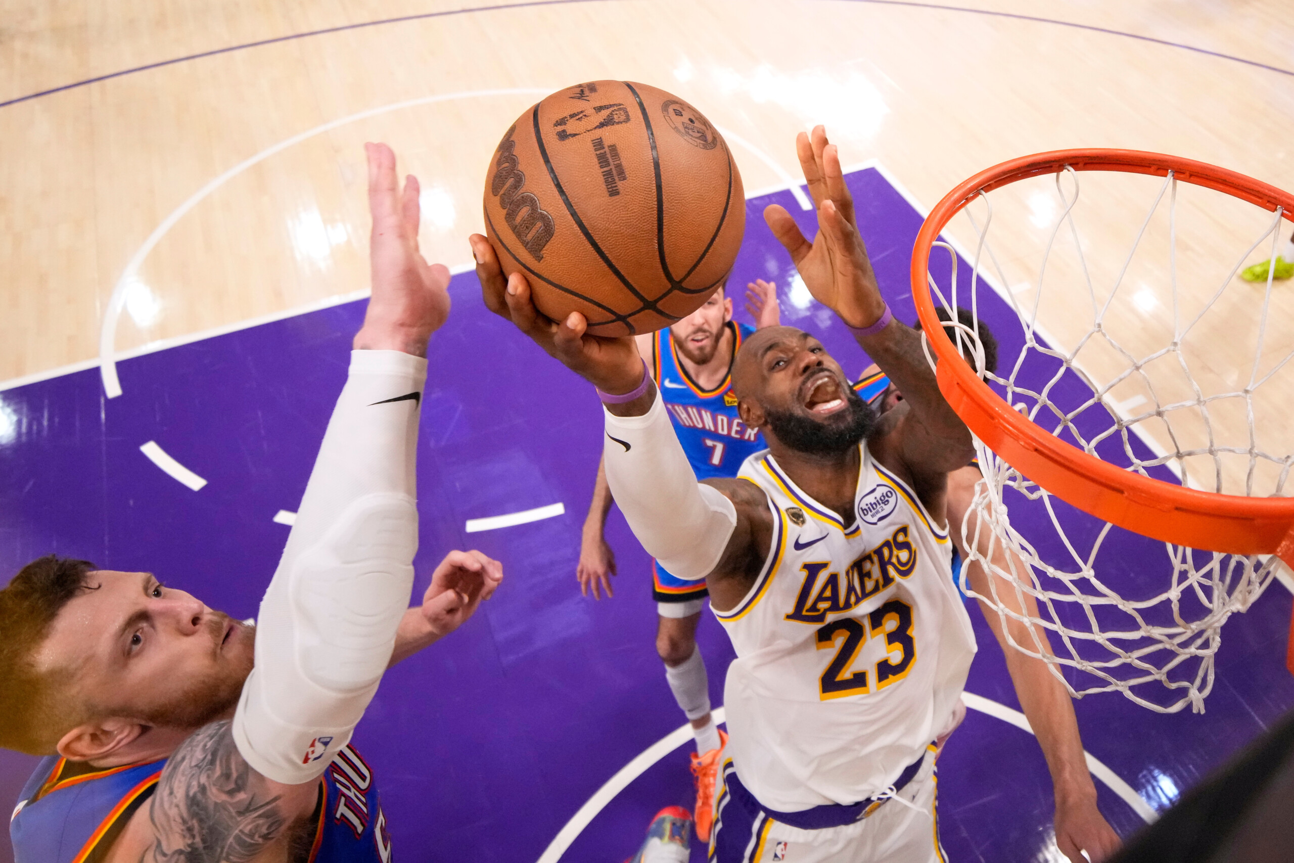 NBA: Playoffs – Oklahoma City leads 3-0 against the Lakers; Cleveland beats Detroit 1 nba playoffs oklahoma city leads 3 0 against the lakers cleveland beats detroit scaled