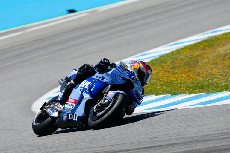 motogp catalan grand prix alex marquez tops first free practice bezzecchi 5th