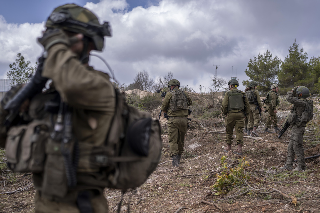 lebanon idf hezbollah fires rockets and explosive drones at troops in southern lebanon