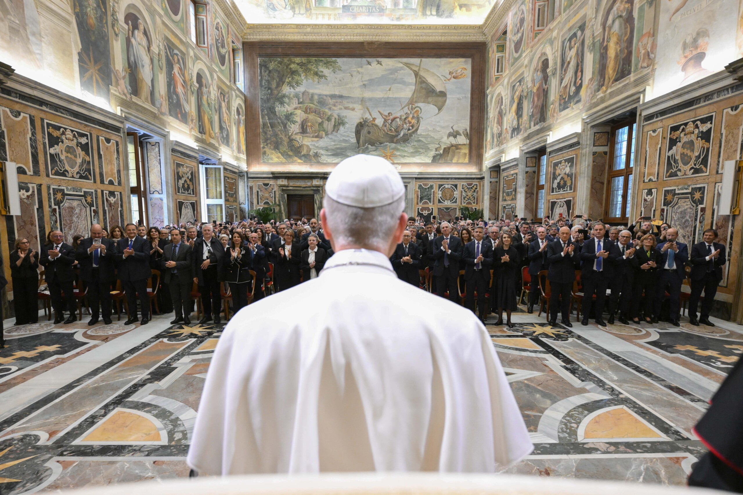 pope let us spread the precious fruits of communion and peace throughout the world scaled