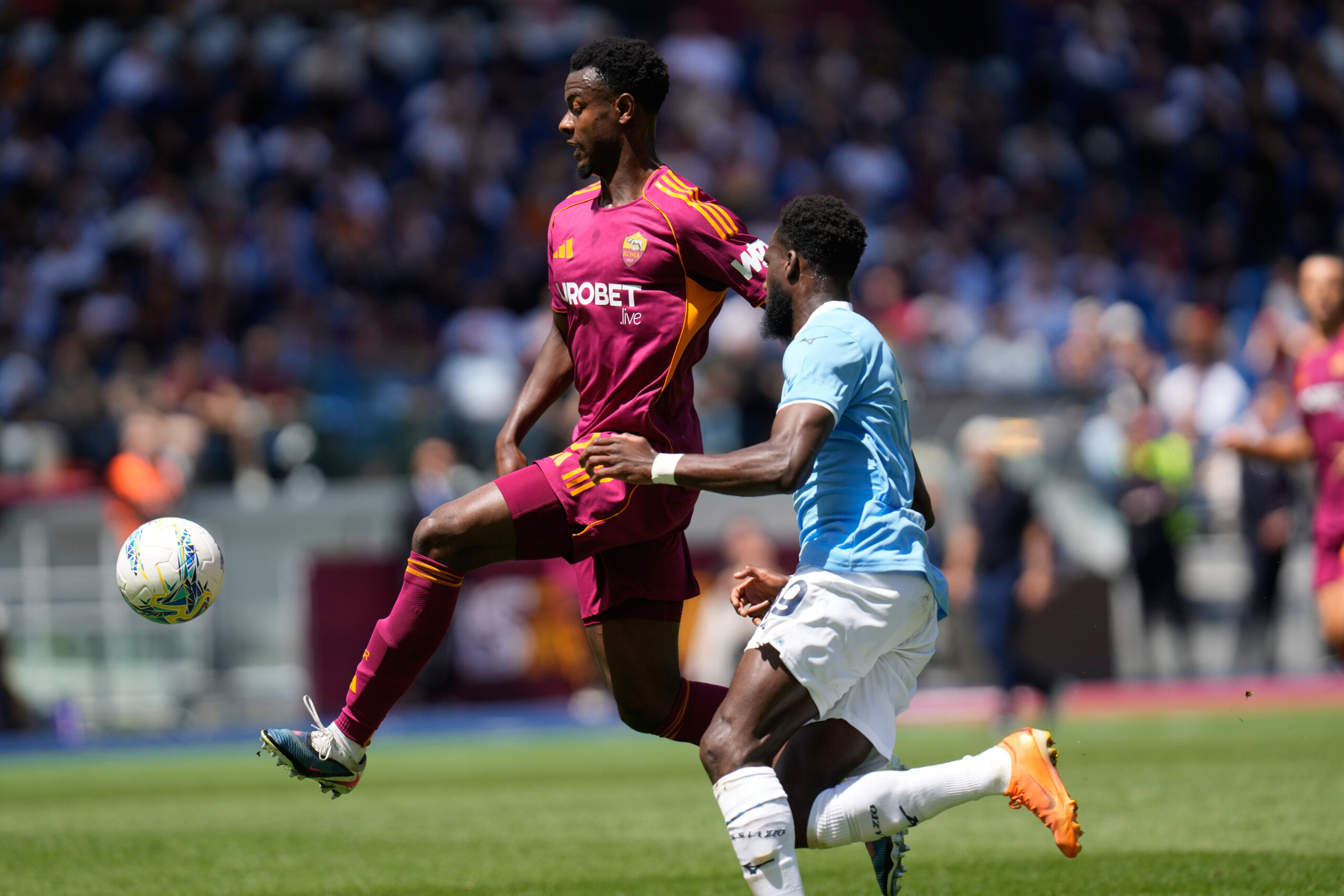 football roma ndicka suffers grade ii hamstring injury rules out verona clash and world cup participation in doubt scaled