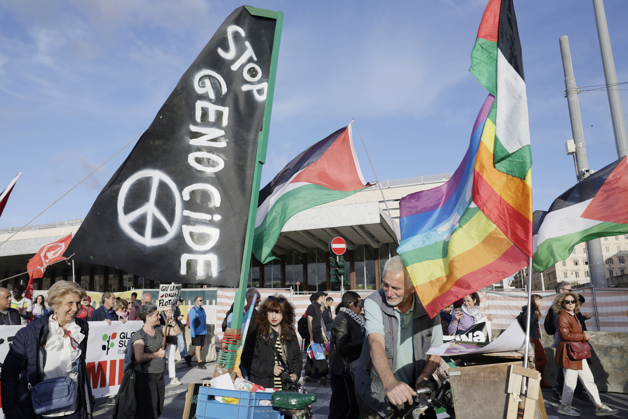 flotilla italian activists expected to return late this evening scaled