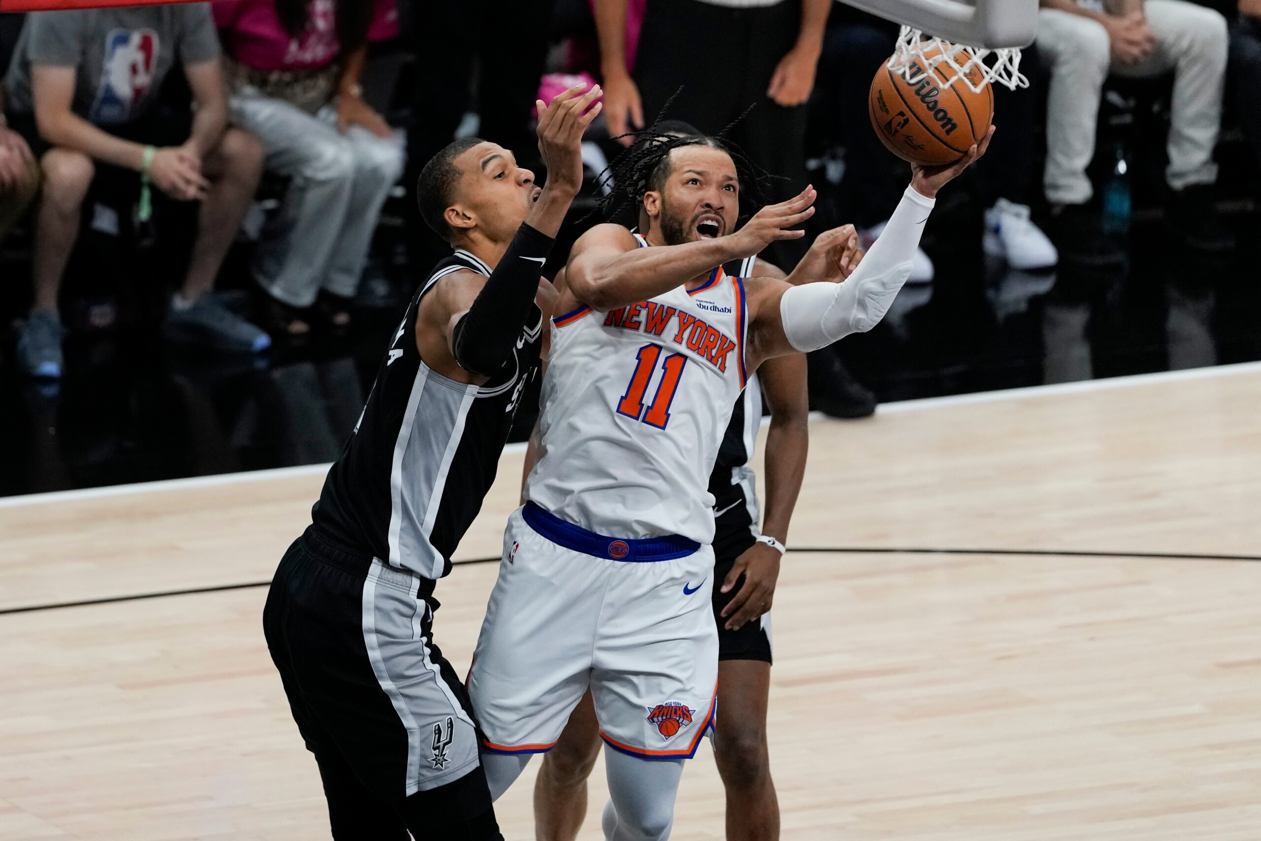 nba finals new york win game 1 in san antonio scaled