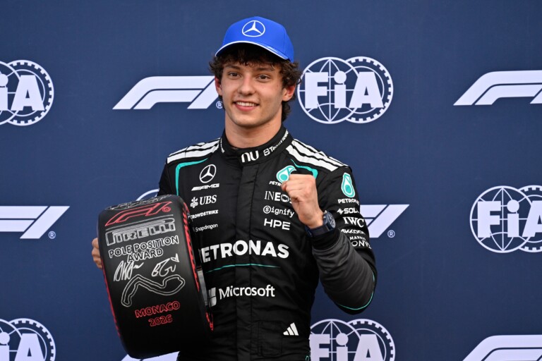f1 antonelli happy with monaco pole i went to the limit