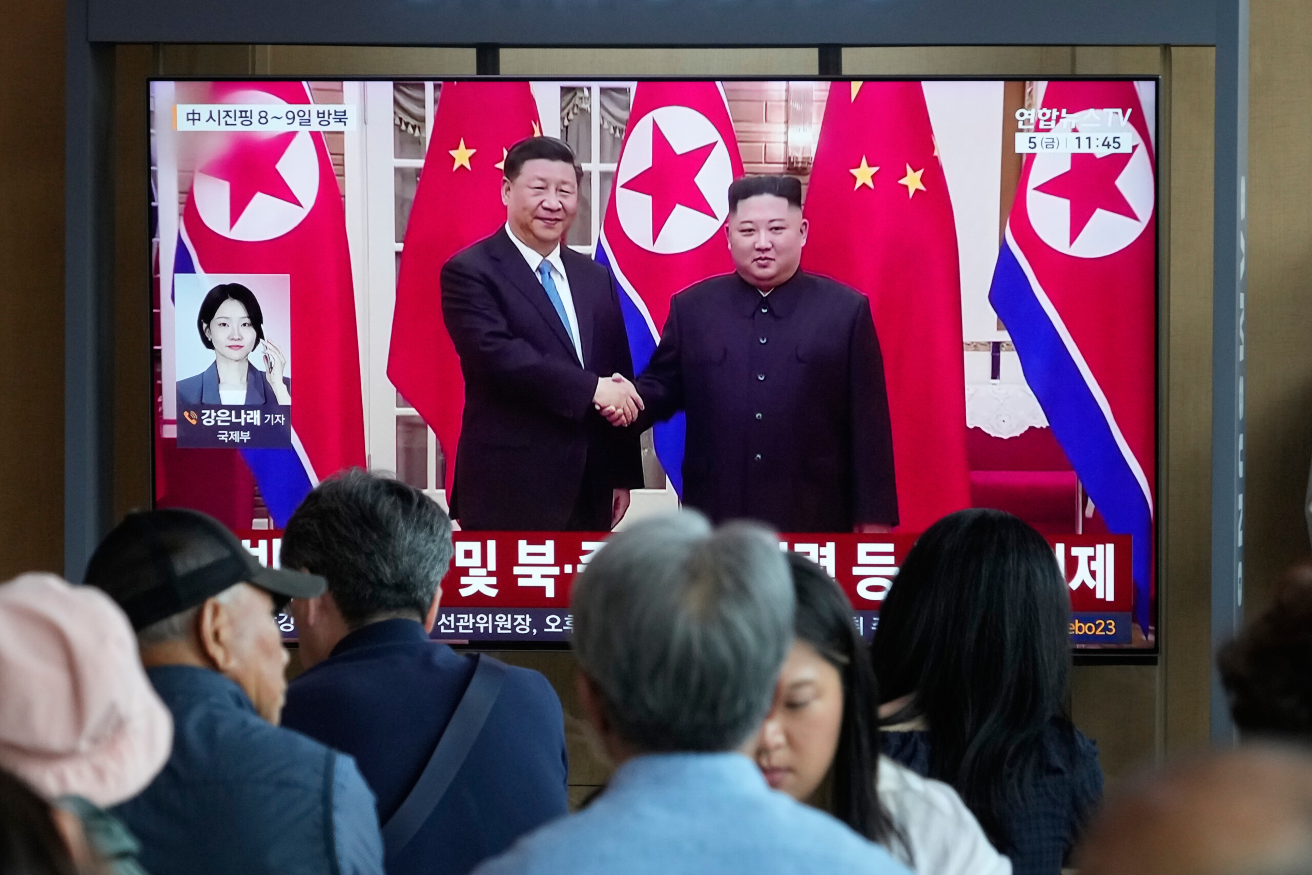 north korea kim unveils a new warship ahead of xi jinpings visit scaled