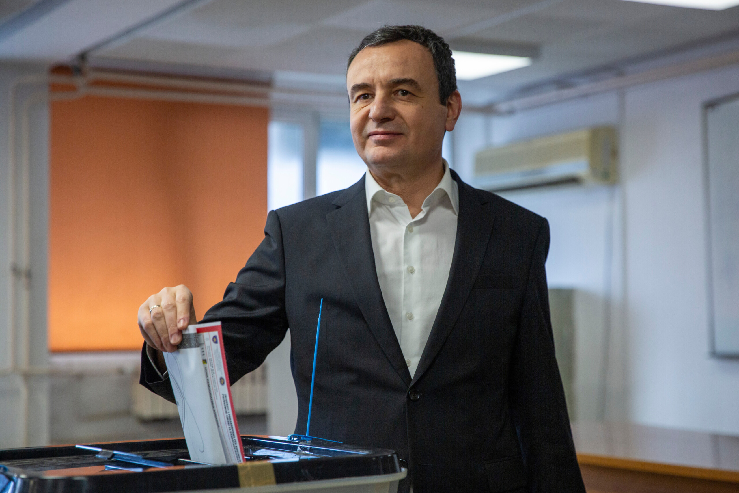 kosovo voters head to the polls for general elections the third time in almost a year and a half scaled