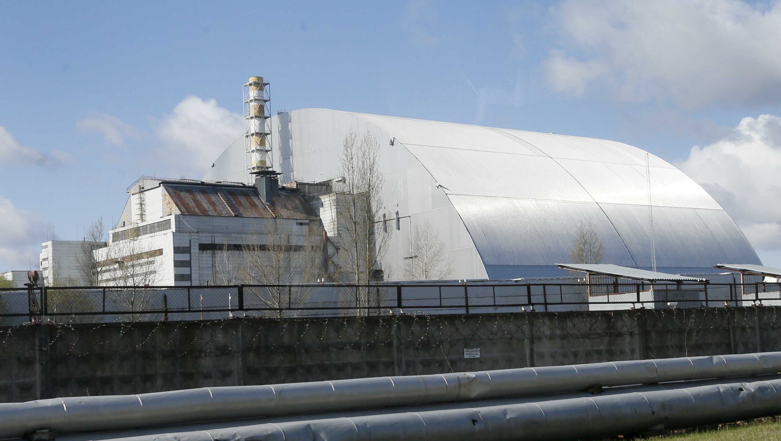 Russian drone strikes Chernobyl waste storage facility, radiation levels within limits 1 russian drone strikes chernobyl waste storage facility radiation levels within limits scaled
