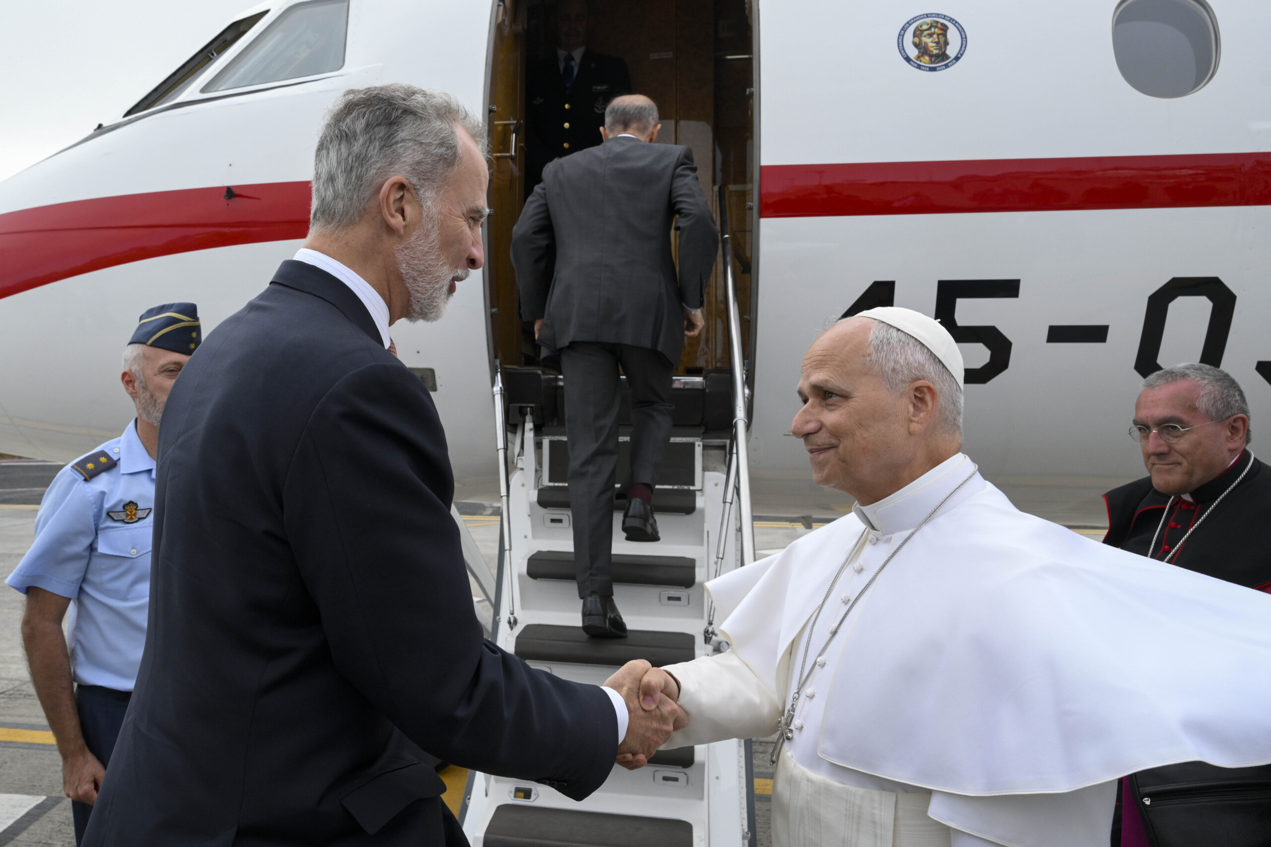 spain pope sends telegram to king felipe grateful for the welcome and hospitality scaled