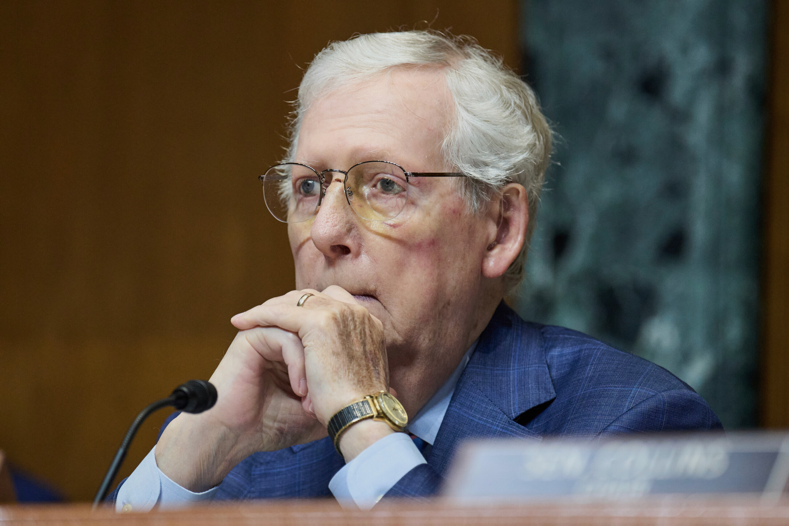 US Republican Senator Mitch McConnell has been admitted to hospital 1 us republican senator mitch mcconnell has been admitted to hospital scaled